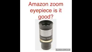 Looking at a Amazon zoom eyepiece #astronomy #telescope #space #nasa #saturn #jupiter #meade