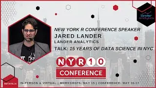 Jared Lander - 15 Years of Data Science in NYC