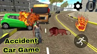 Accident car game 🔥 #gameplay  || Chhotu simple gamer || Car yt gamer || #gaming #video #new #game