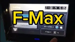 Adjusting F-Max to stop the compression machine after breaking the specimen