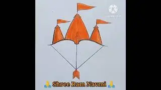 🙏 Shree Ram navmi 🙏 drawing #shorts #ramnavami #drawing #drawingeasy #shriram #hindu #sanatan #art