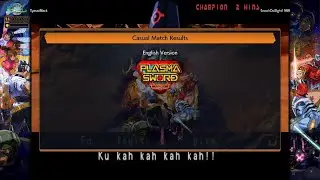 Plasma Sword respectful end lol moonwalk style