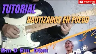 TUTORIAL | Bautizados en Fuego / MonteSanto - (Intro-Solo-Acordes) | Guitarra a Detalle