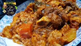 Thareed Laham | Tharid | Emirati Lamb Stew | Middle East