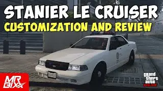 Police Car (Vapid Stanier LE Cruiser) Customization & Review | GTA Online