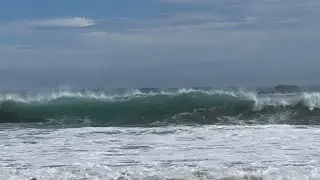Olas en Viña del Mar, Chile - Sábado 30 de Agosto 2025 - Desde la Playa de Reñaca