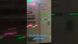 85 TPH Boiler DCS Operating