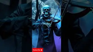 🔥 Skull Shreds Violin in Epic Metal Style! 🎻💀 #MetalViolin #tags
