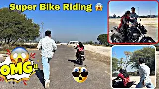 Tanu Ki Bike Riding Sikhai 🏍️ | Pehli Baar Bike Chalai | Full Masti & Enjoy Vlog