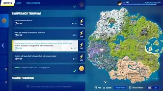Collect Capsules in Dragon Ball Adventure Island (Island code problem) Fortnite