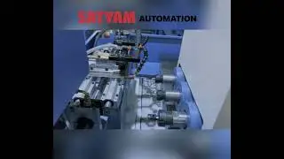 COPER ROUND BAR FACE, HOLL AND THREAD MACHINE.