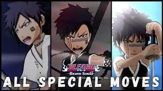 Все спецприёмы Шухея из Bleach Brave Souls