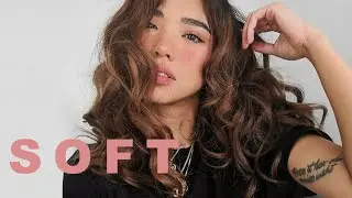 SOFT CURLS | Big Fluffy Curls Hair Tutorial | rachelteetyler