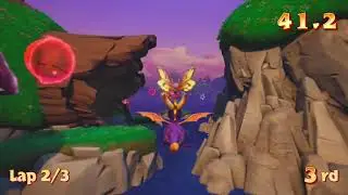 Spyro Reignited Trilogy Part 51: Mushroom Speedway's Butterflies & Seashell Shore's Submarine Battle