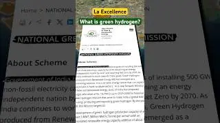 The concept of green hydrogen explained!