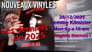 Nouveaux vinyles - Les derniers de 2025 - d&eacute;cembre 2025