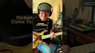 @flaxwoodofficial  #thebeatles #cometogether #flaxwoodguitars #liekki #p90pickup #seymourduncan