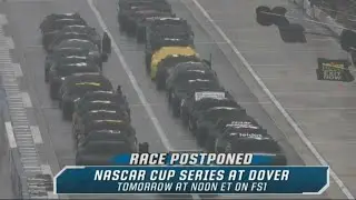 RACE POSTPONED DUE TO WEATHER - 2022 DRYDENE 400 NASCAR CUP SERIES AT DOVER MOTOR SPEEDWAY