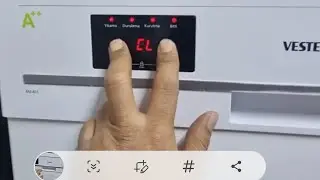 vestel bulaşık makinesi cl hatası veriyor neden mi ? Vestel  CL hatası - Arıza veriyor ise çözüm