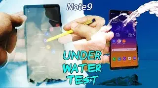 🧜&zwj;♀️Let's S-Pen it Underwater!! Samsung Galaxy Note 9 Waterproof Test!