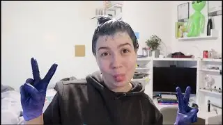 Dying My Hair Dark Blue Using Directions Hair Dye