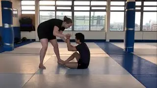 Toe-to-Toe From Open Guard: Marleen and I Tried to Delete Each Other in 4 Minutes #bjj #jiujitsu