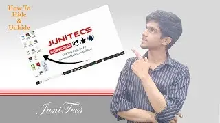 How to hide and unhide files and folders ang img's and videos in pc (junitecs)