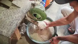 Farm Tech: Simple Rice Grinder for Fresh Grain _FarmersLife _Shorts