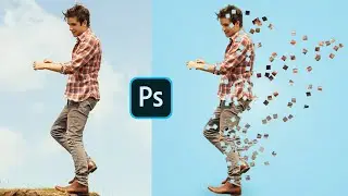 #Splatter/Dispersion effect in Adobe #Photoshop CC 2020