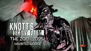 NEW! THE ZOO HAUNTED HOUSE KNOTT&rsquo;S SCARY FARM 2025 HALLOWEEN MAZE ATTRACTION BUENA PARK CALIFORNIA