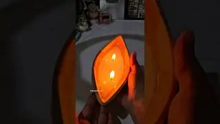 Boat Candle🤗💖 #easytutorial #artshorts