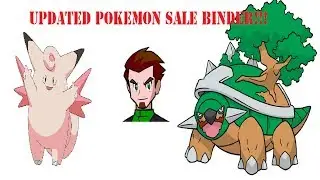 HUGE Updated Pokemon Sale Binder! Help Me Pay My Bills! =D
