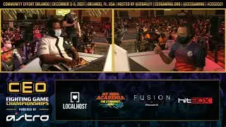CEO2021 Guilty Gear Strive Top 8 - PANDA KIZZIE KAY vs CGL K7 SHOWOFF