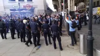 NYCFC vs Red Bulls Fans 