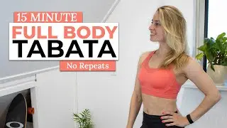 15 min FULL BODY TABATA [Medium Intensity]