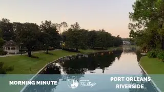 Watch the Sunrise at Disney's Port Orleans Riverside Resort - Walt Disney World 4K (HD)