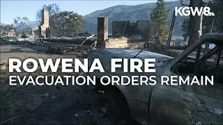 Rowena Fire near The Dalles at 5% containment