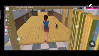 Single mother (part 1) happy family watch till end 🙂🥰 sakura school simulator