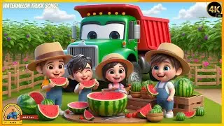 🍉 Dump Truck's Watermelon Harvest Song 🎵 | Fun Farm Adventure for Kids!