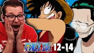 CAPTAIN KURO?! ONE PIECE Episode 12-14 Reaction w/ Diana