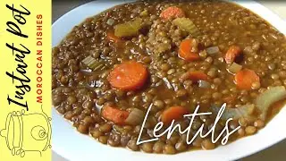 Moroccan Instant Pot Lentils