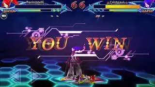 Blazblue rr.Knock rust on my old friend.CrispauL VS ParinIntelli!!!