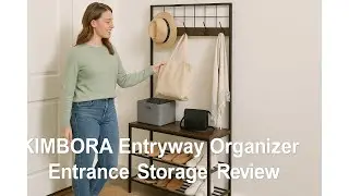 🗂️ KIMBORA Entryway Organizer Entrance Storage Review 🏠