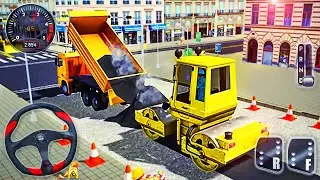 Construction Road Builder 3D Vehicles - City Highway Excavator Construction - Android GamePlay