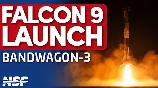 🚀 SpaceX Falcon 9 Launches Bandwagon-3 Satellite Rideshare Mission