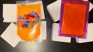 ASMR | #FreshBlockFriday ft Marblers & AD Pigment 🧡🍊🥕