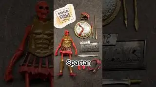 Spartan, a Boss Fight Studio Epic H.A.C.K.S. skeleton figure - unboxing & review