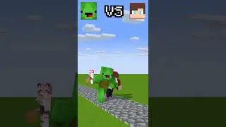 HELP JJ! 😱 Who Will Reach the WC First? (Mikey vs JJ) 🏃&zwj;♂️💨