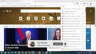 How to Search and Clear Browser History in Windows 10 | Tutorials | Lon Borey Official