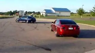 Candy paint Red and Blue Lexus GS430, Spade Kreations